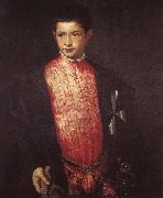TIZIANO Vecellio Ranuccio Farnese Spain oil painting artist